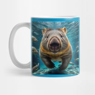 Aquatic Wombat Mug